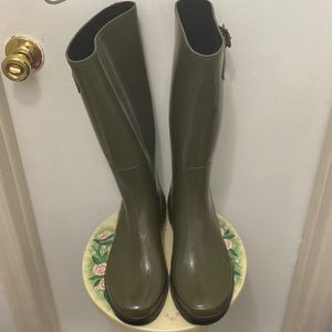 Ralph Lauren Olive Rain Boots
